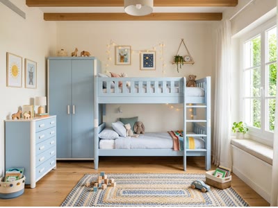 Mobiliario infantil lacado con pinturas atóxicas certificadas